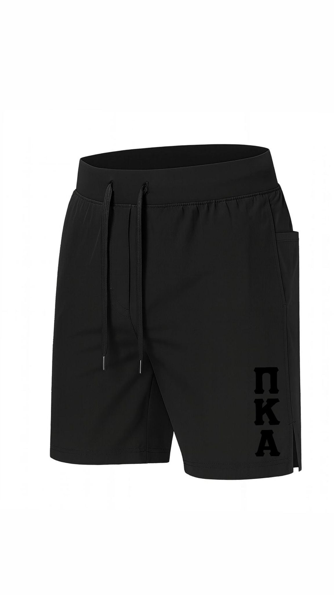 Black men's Short Choose your Logo