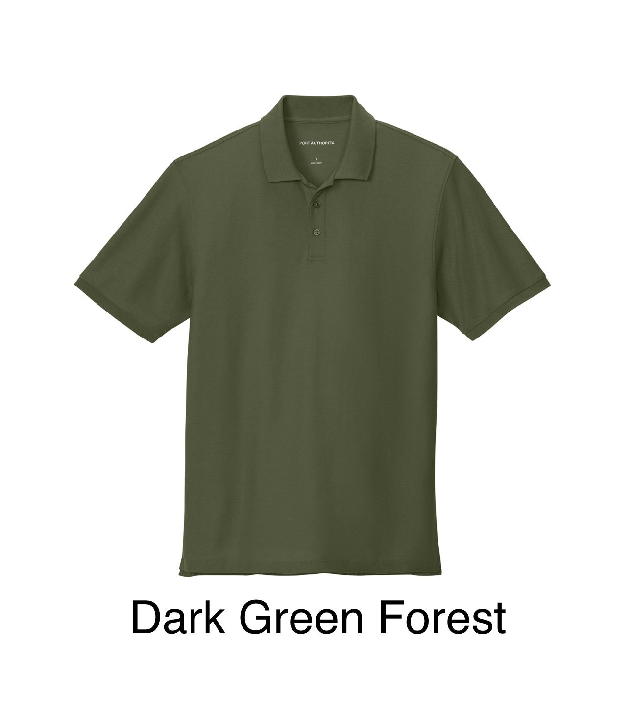Polo Drifit White Logo