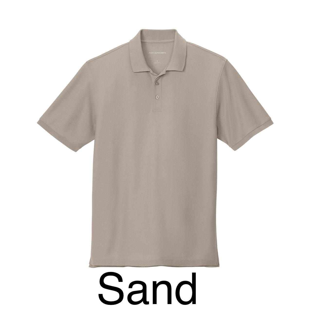 Polo Drifit White Logo