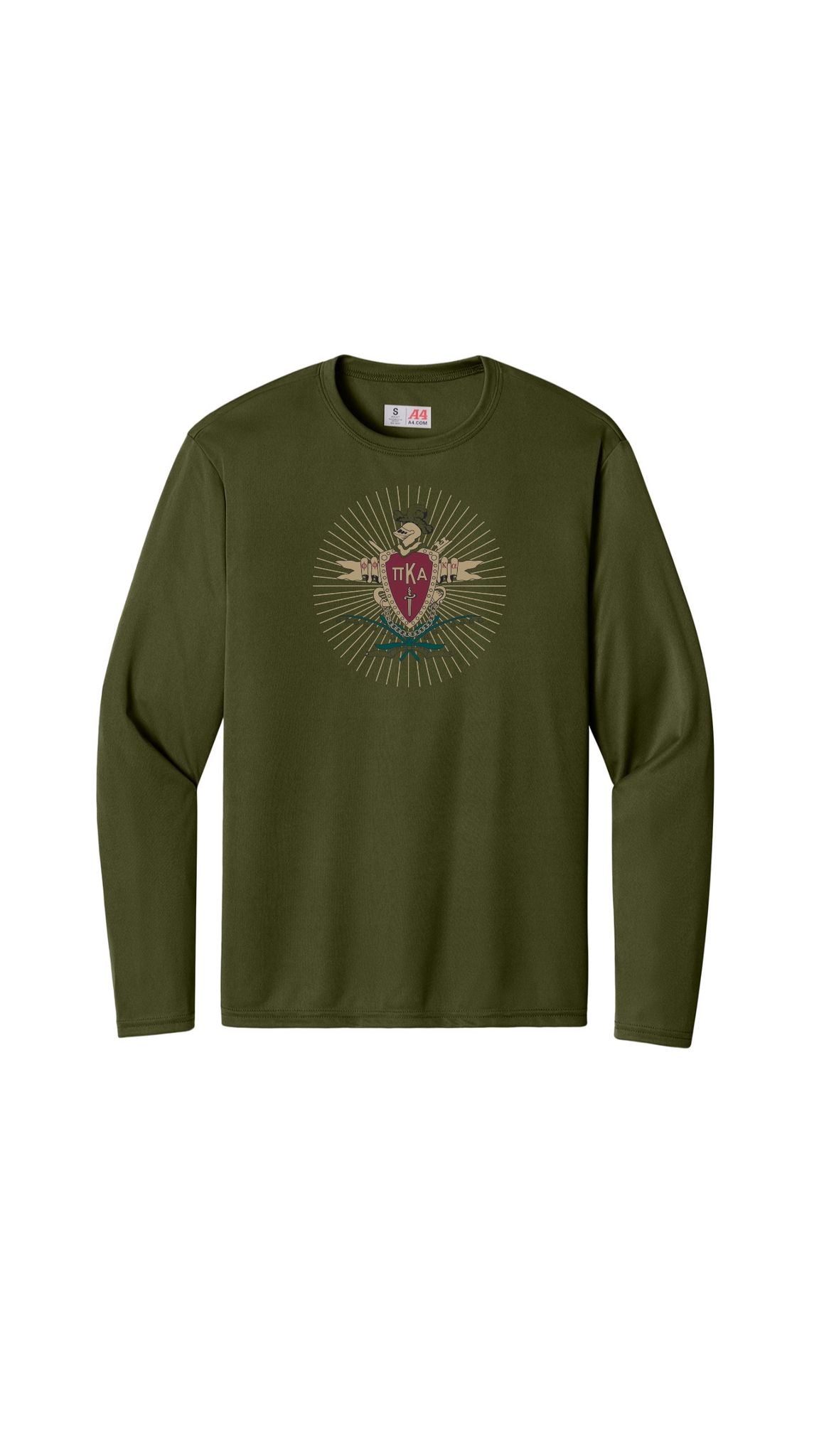 Dri Fit Long Sleeve Shield Logo