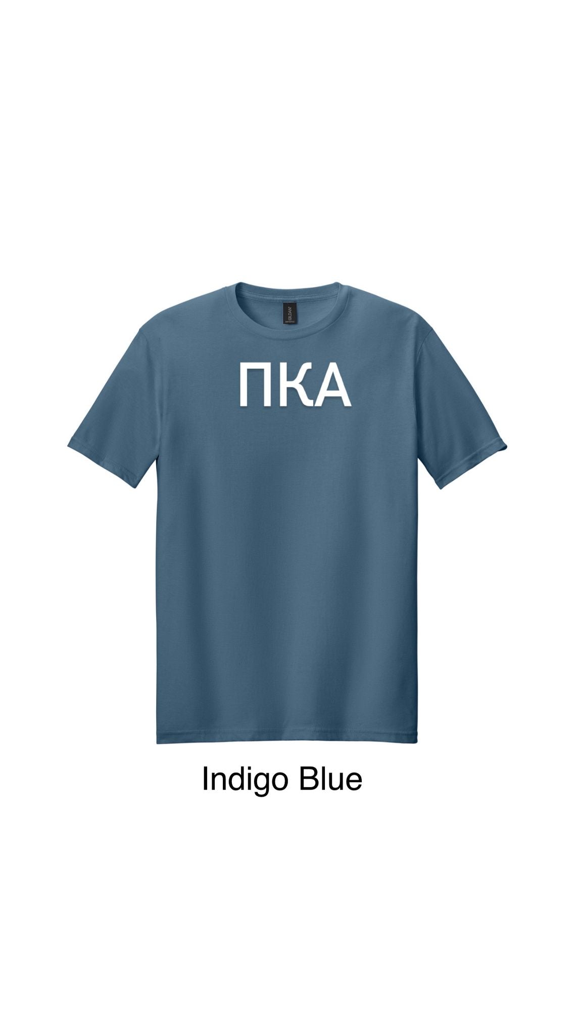100% Cotton Tee White Logo