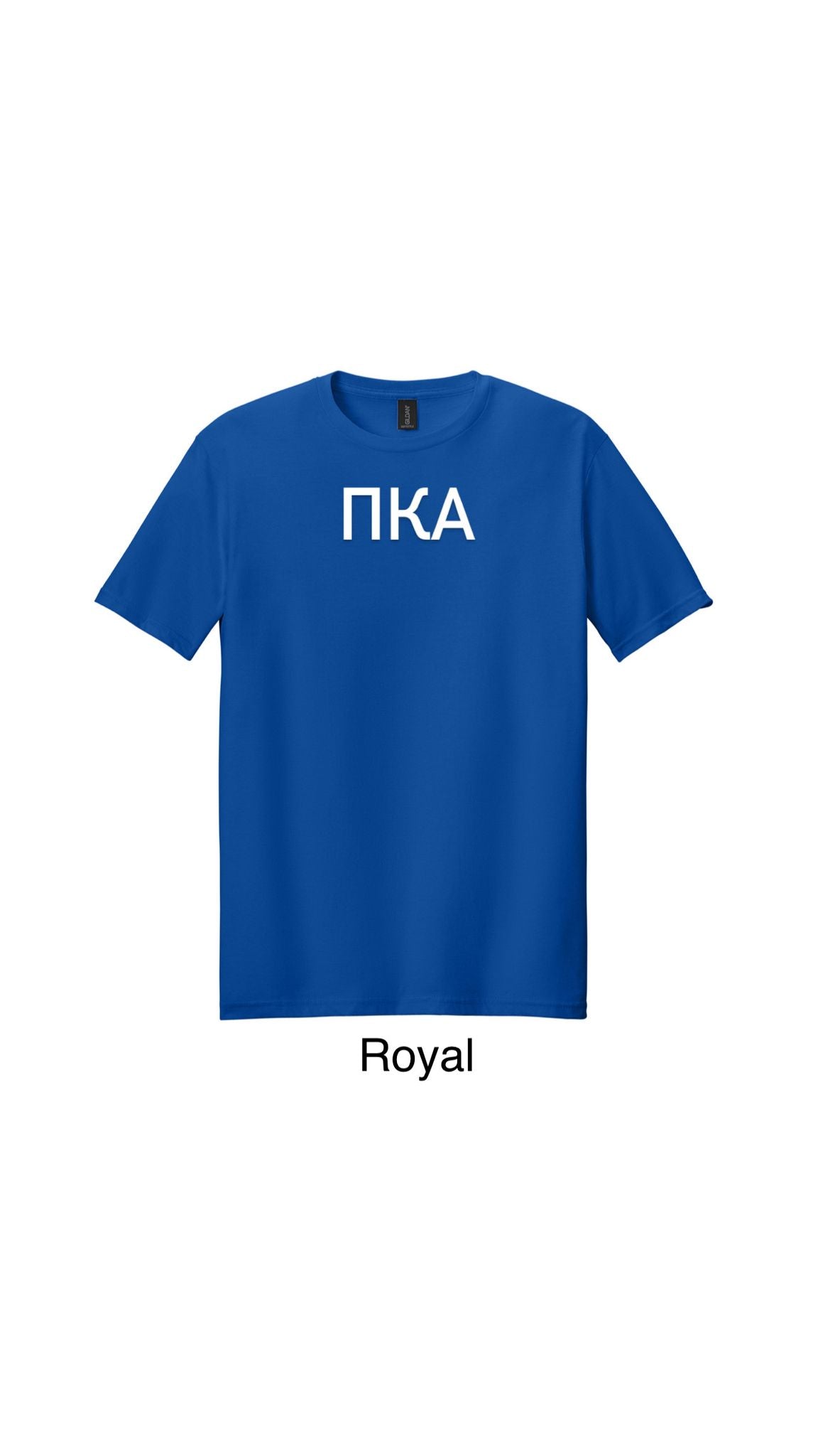 100% Cotton Tee White Logo