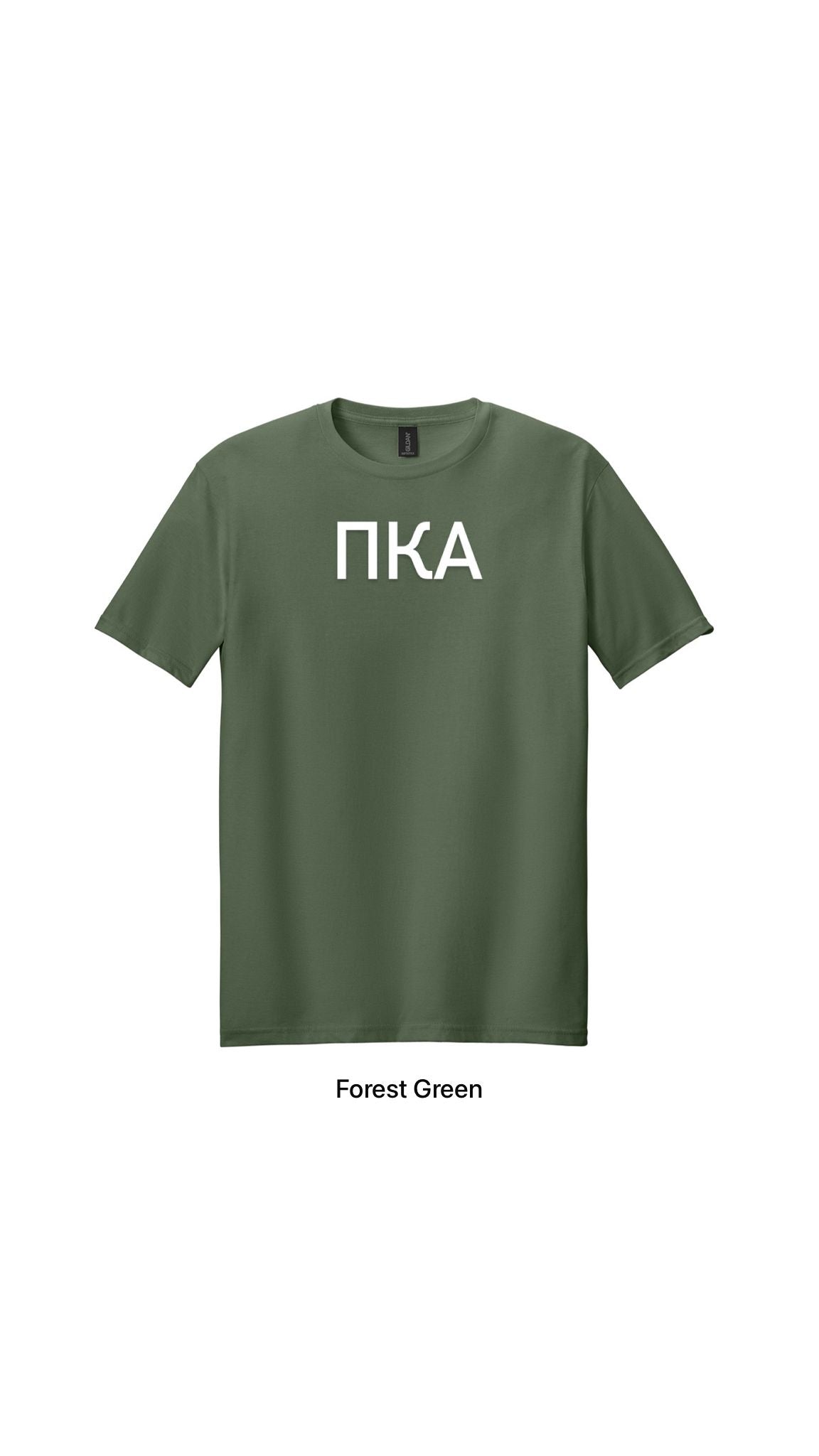 100% Cotton Tee White Logo