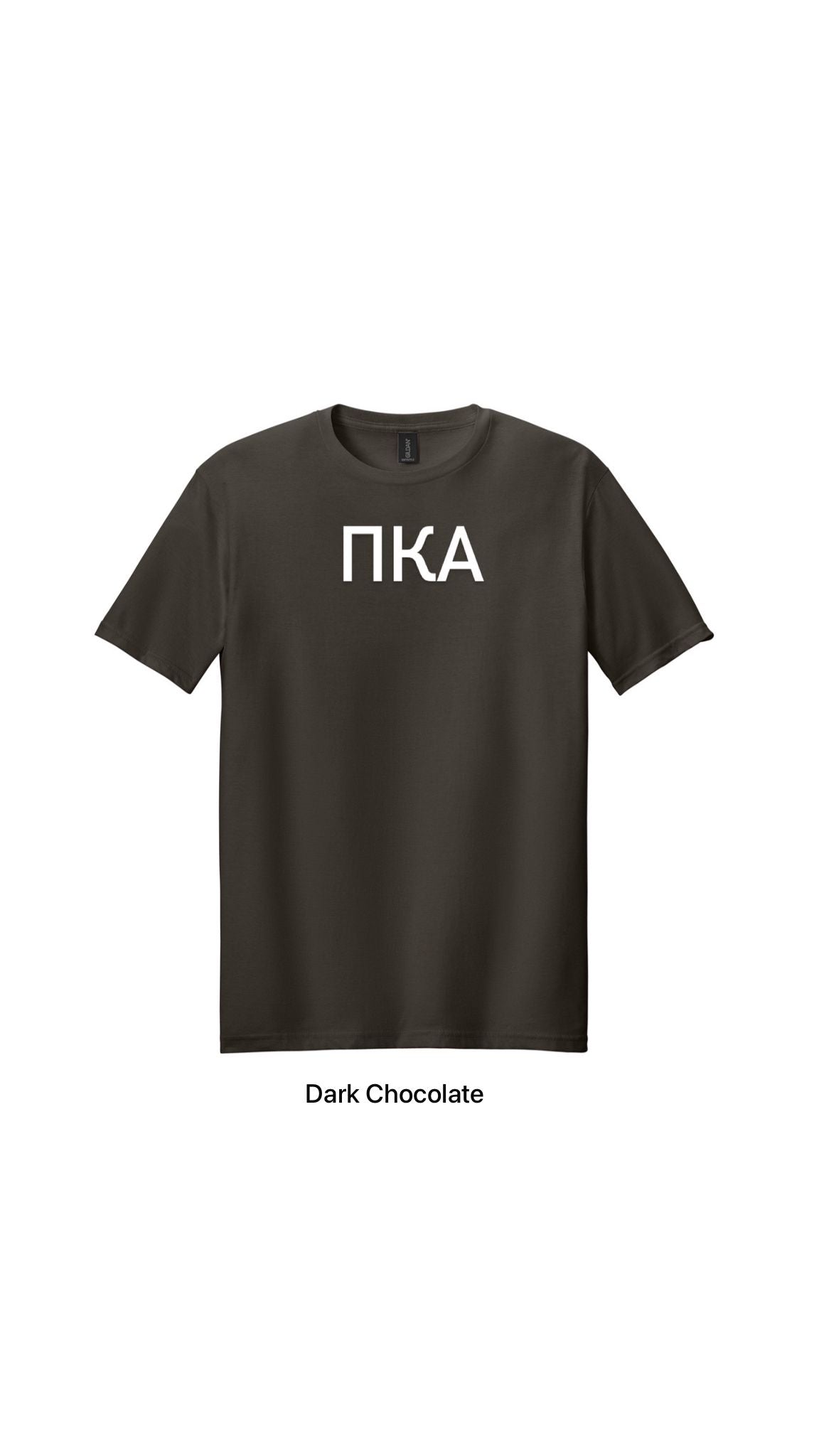 100% Cotton Tee White Logo