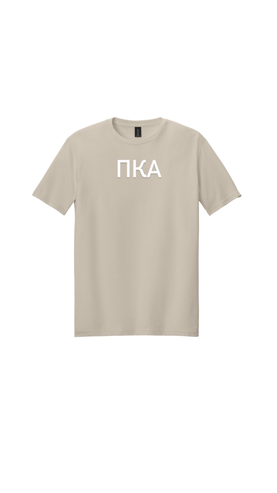 100% Cotton Tee White Logo