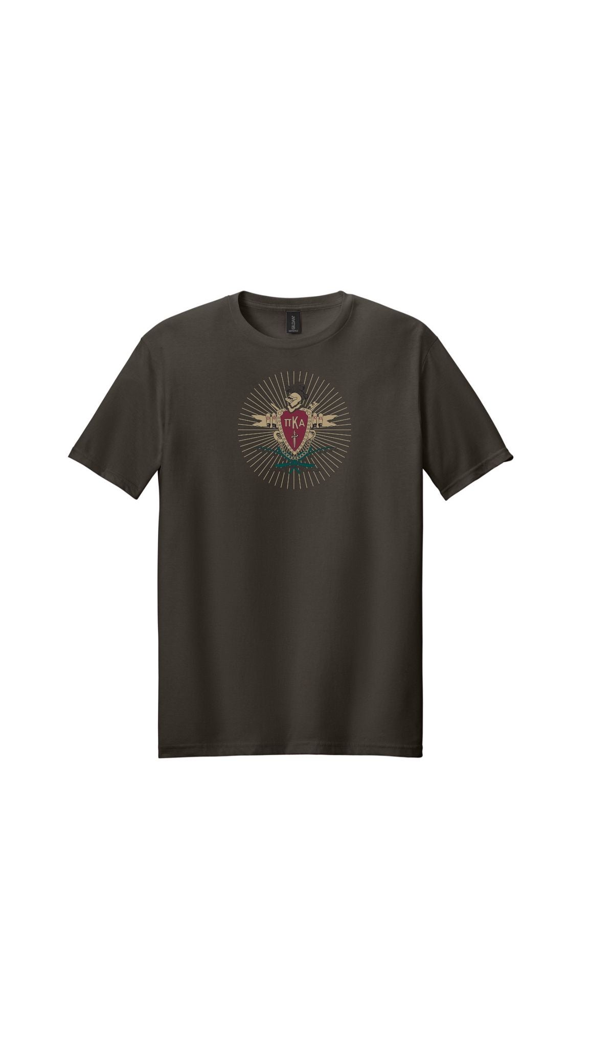 100% Cotton Tee Shield Logo
