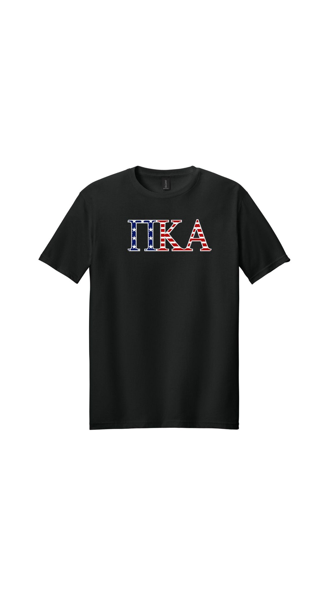 100% Cotton Tee Flag Logo