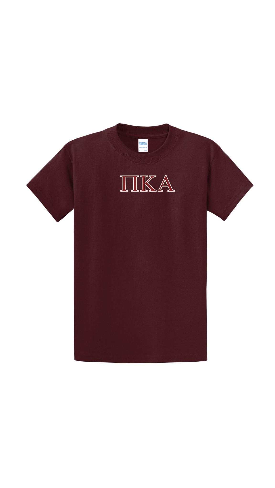 100% Cotton Tee Color to Color Logo
