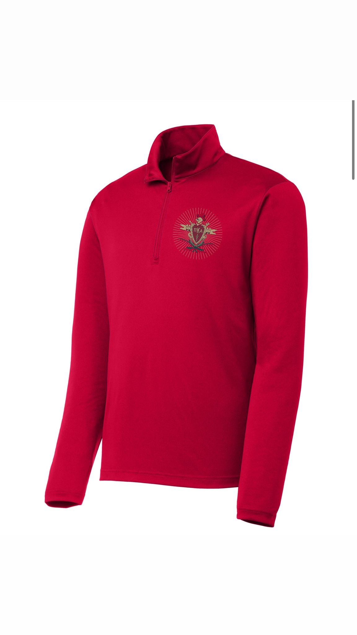 1/4-Zip Pullover Shield Logo