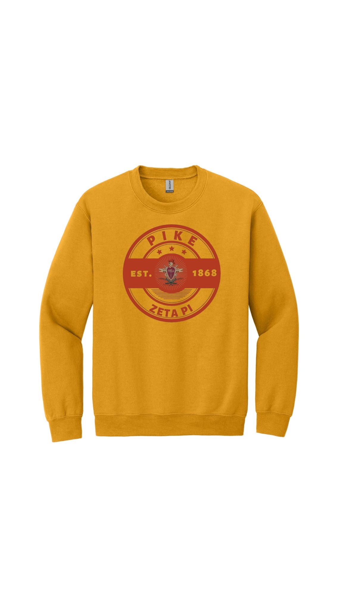 Crewneck EST 1868 logo