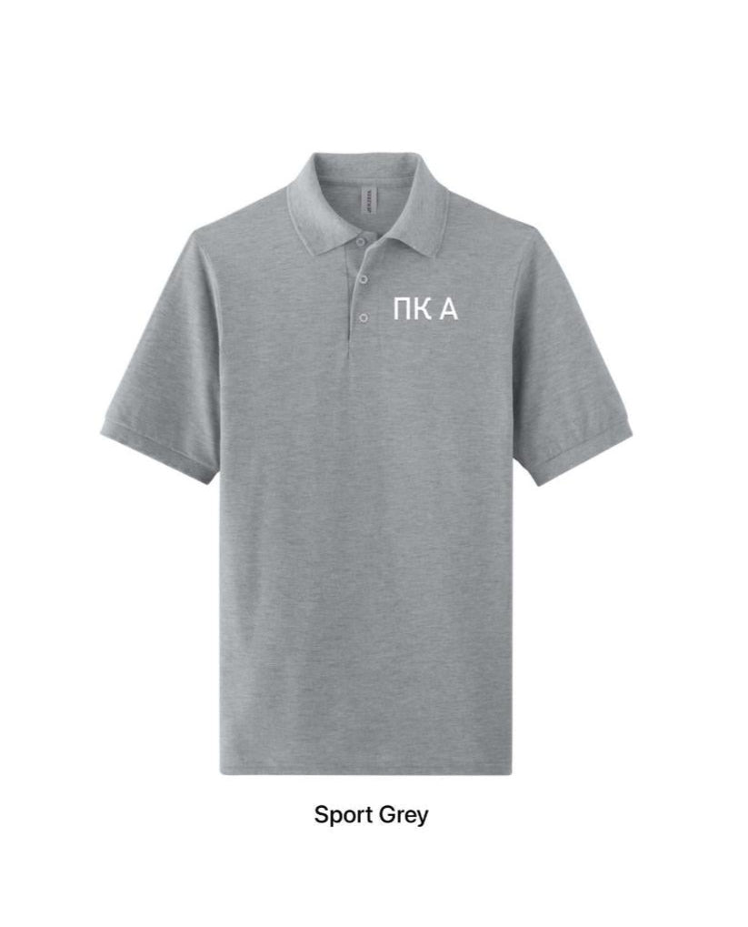 Polo Drifit White Logo
