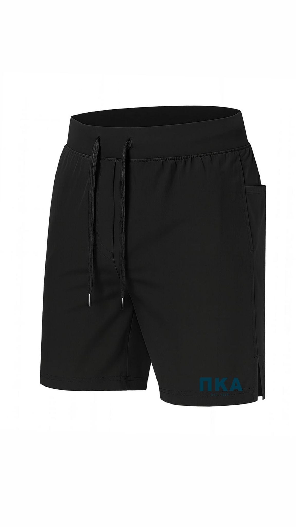 Black men's Short Choose your Logo