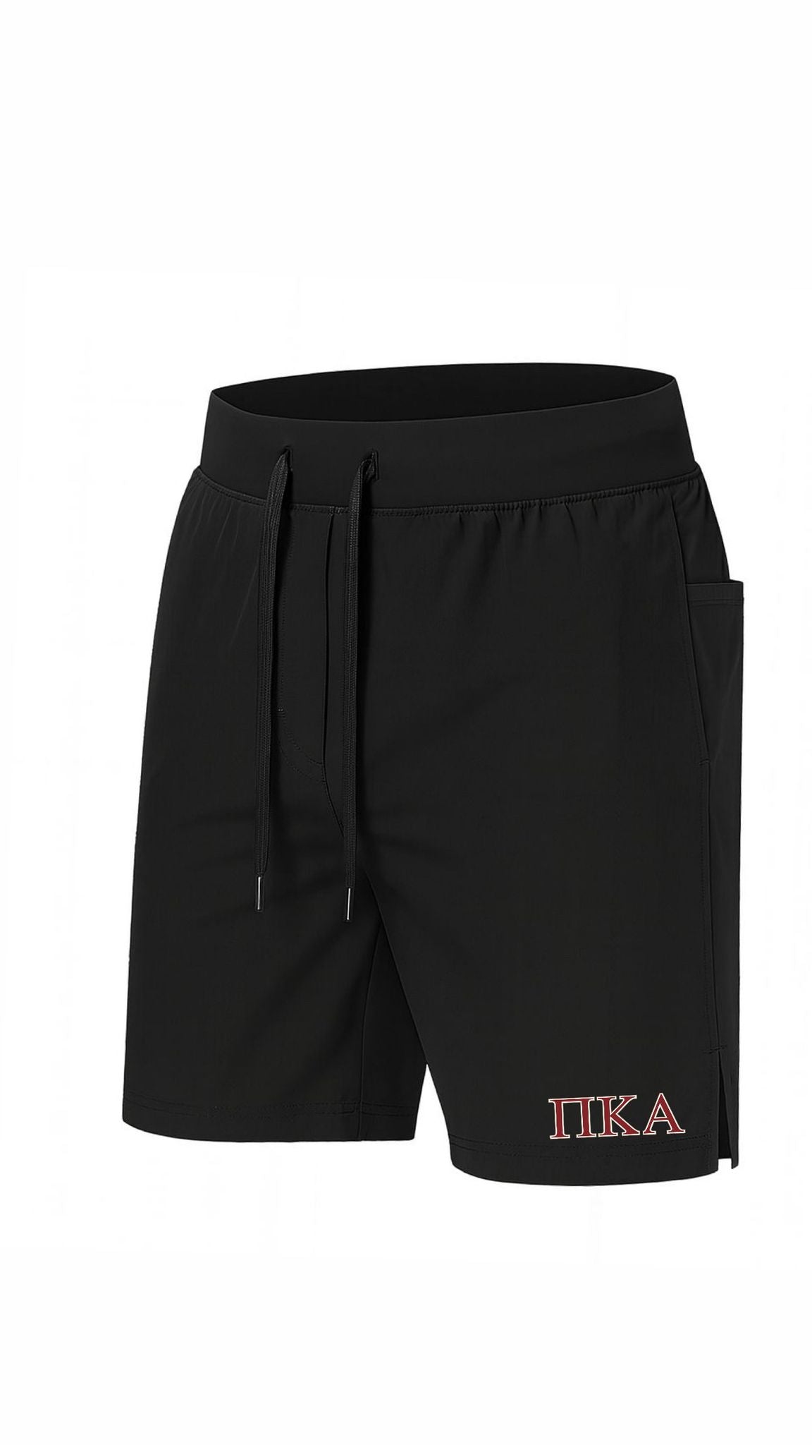 Black men's Short Choose your Logo