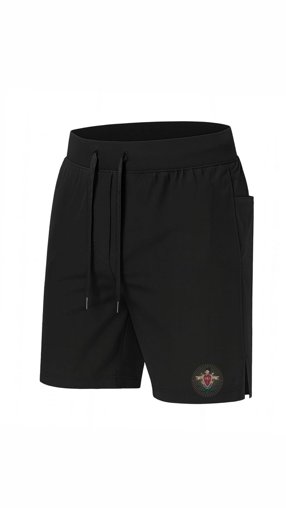 Black men's Short Choose your Logo
