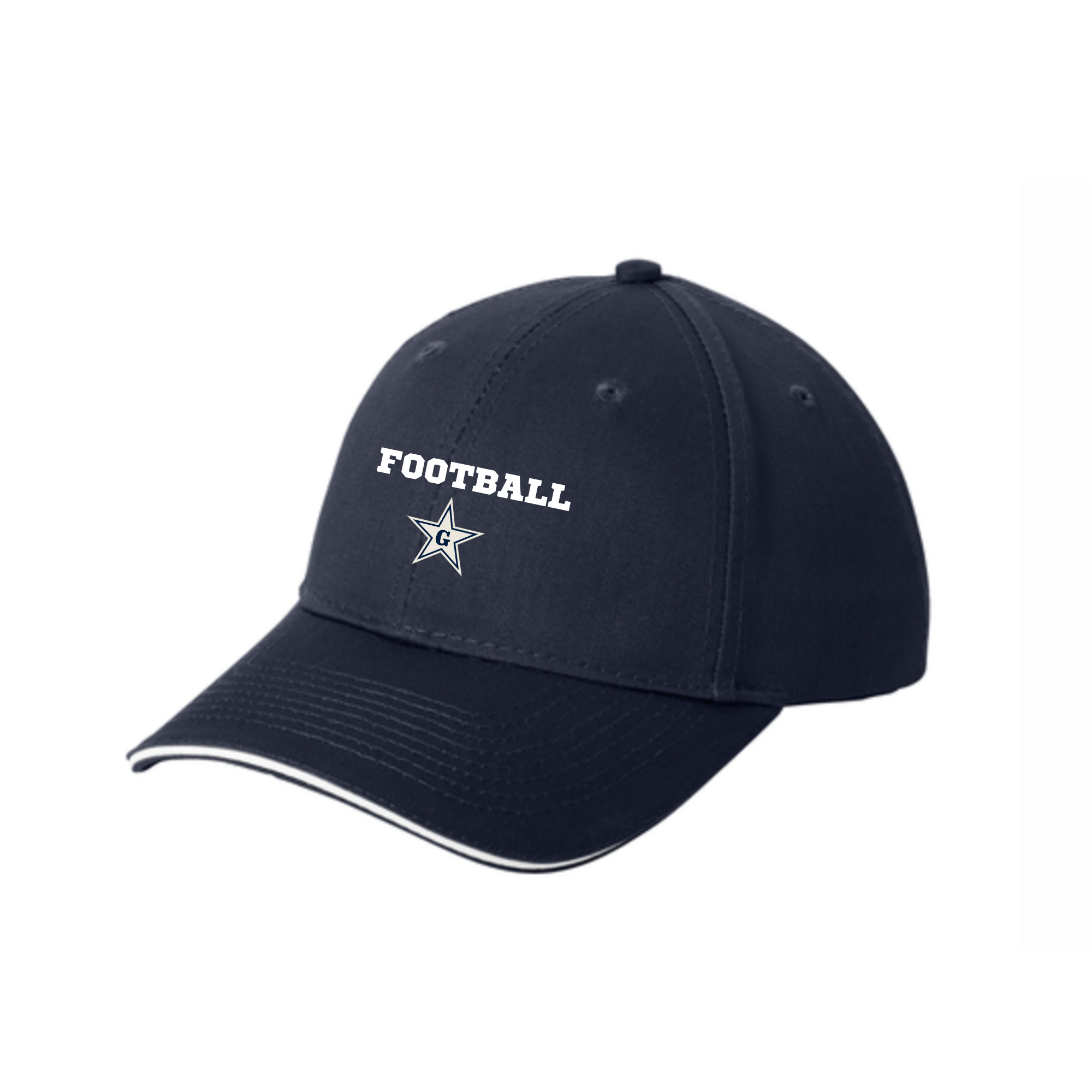 Cap Navy and White