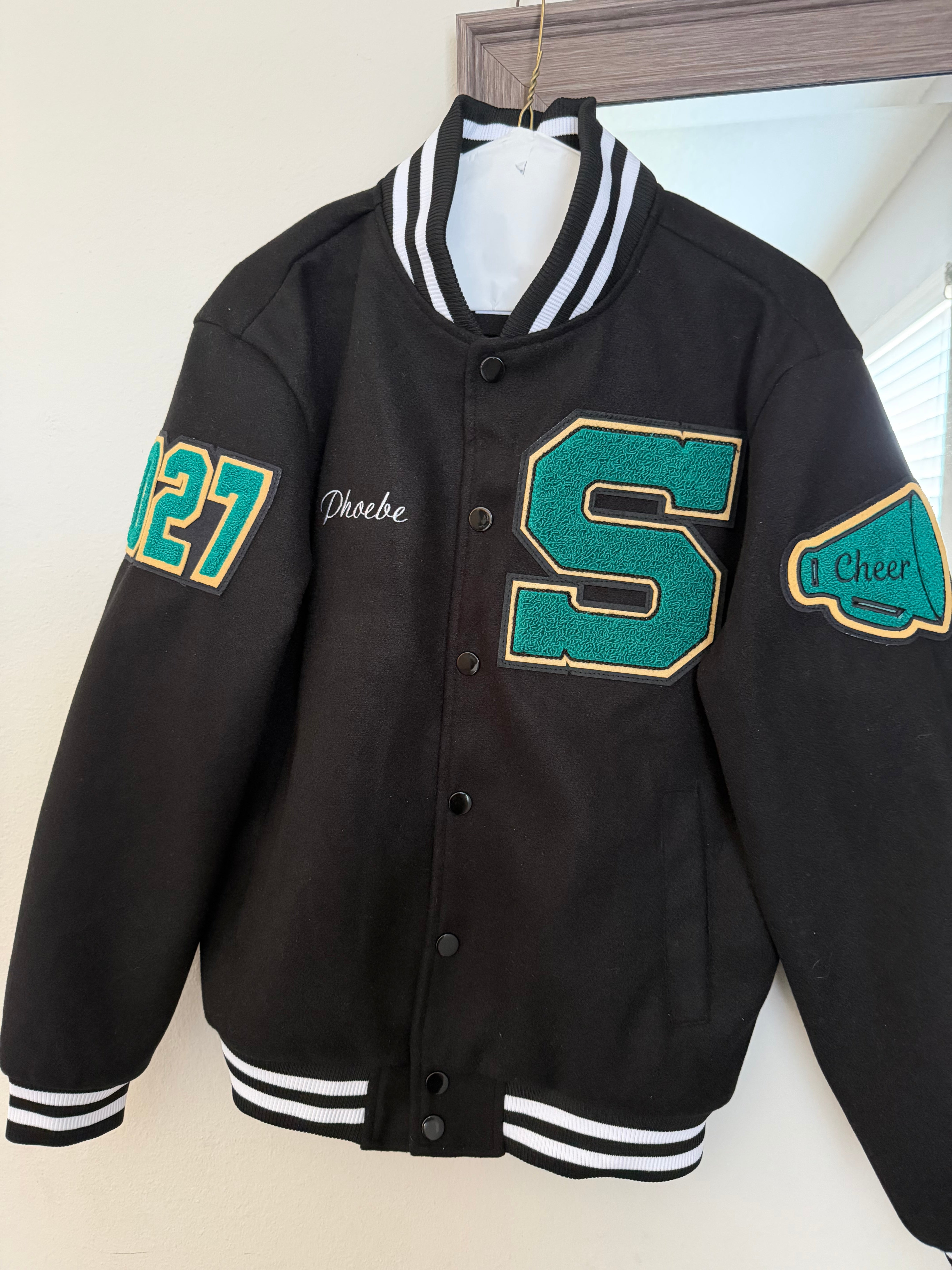 Letterman Jacket SUNLAKE Leather Sleeves