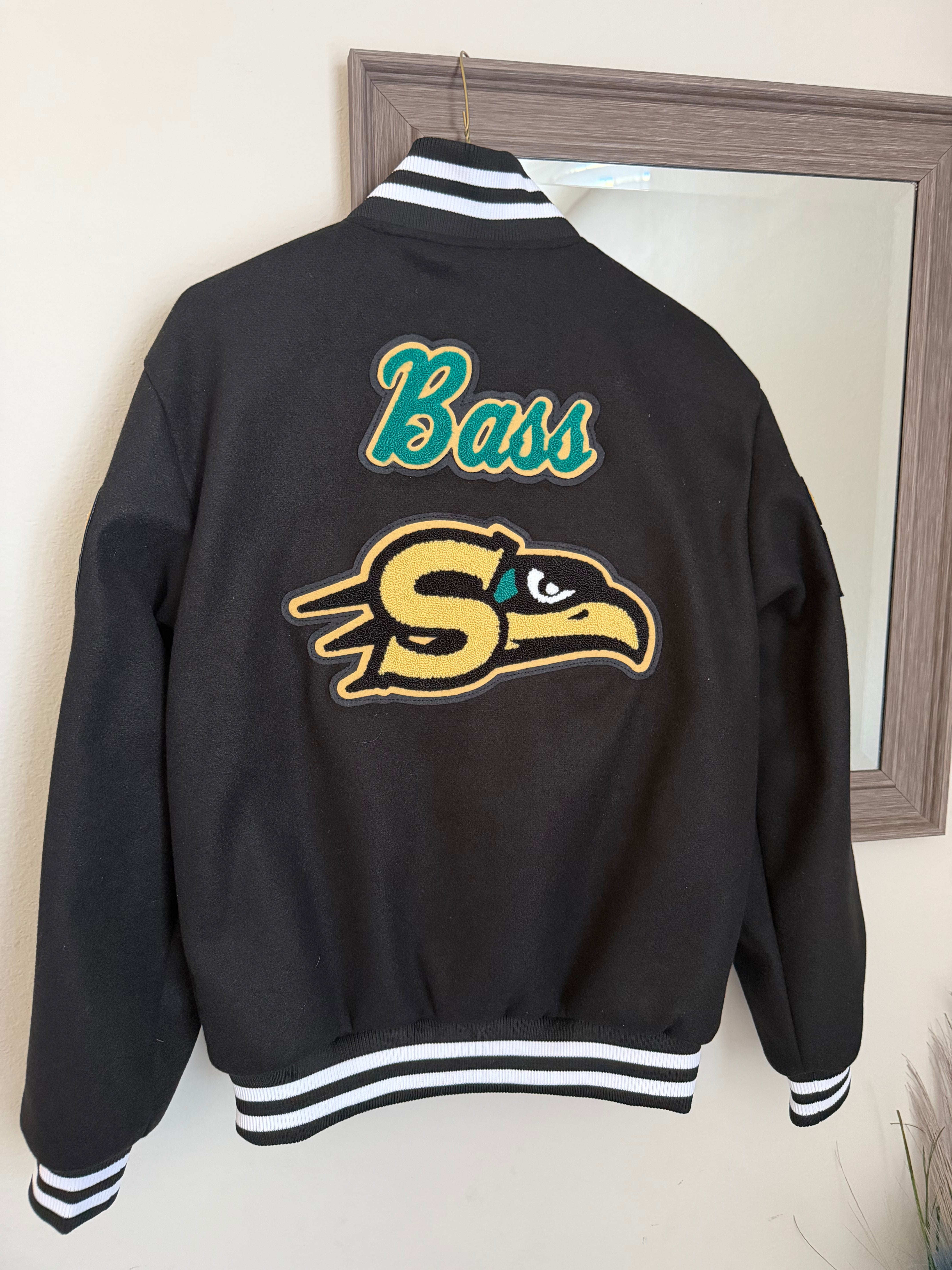 Letterman Jacket SUNLAKE Leather Sleeves