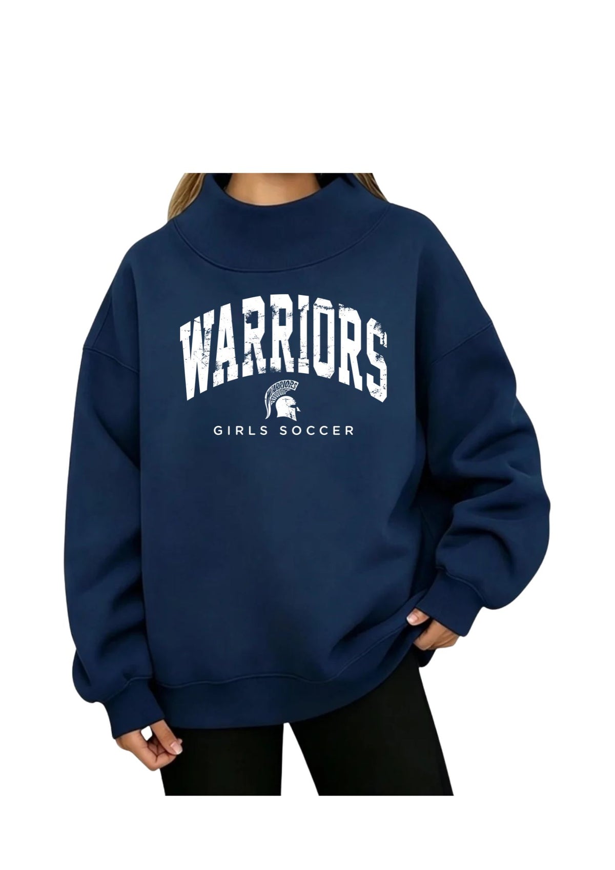 Mock Neck Sweatshirt
