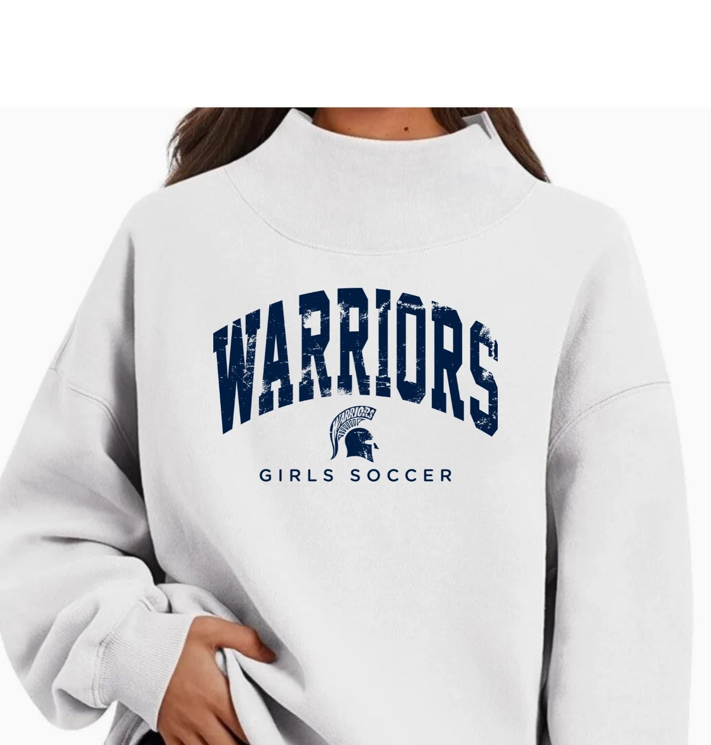 Mock Neck Sweatshirt