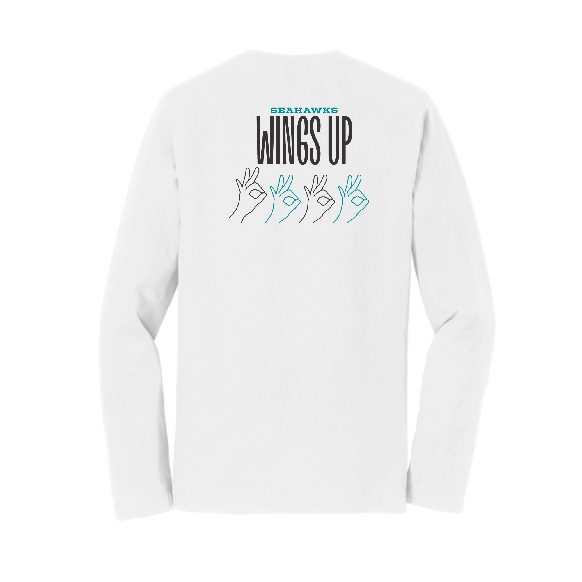 Wings UP Cotton Tee Long Sleeve - Item 2