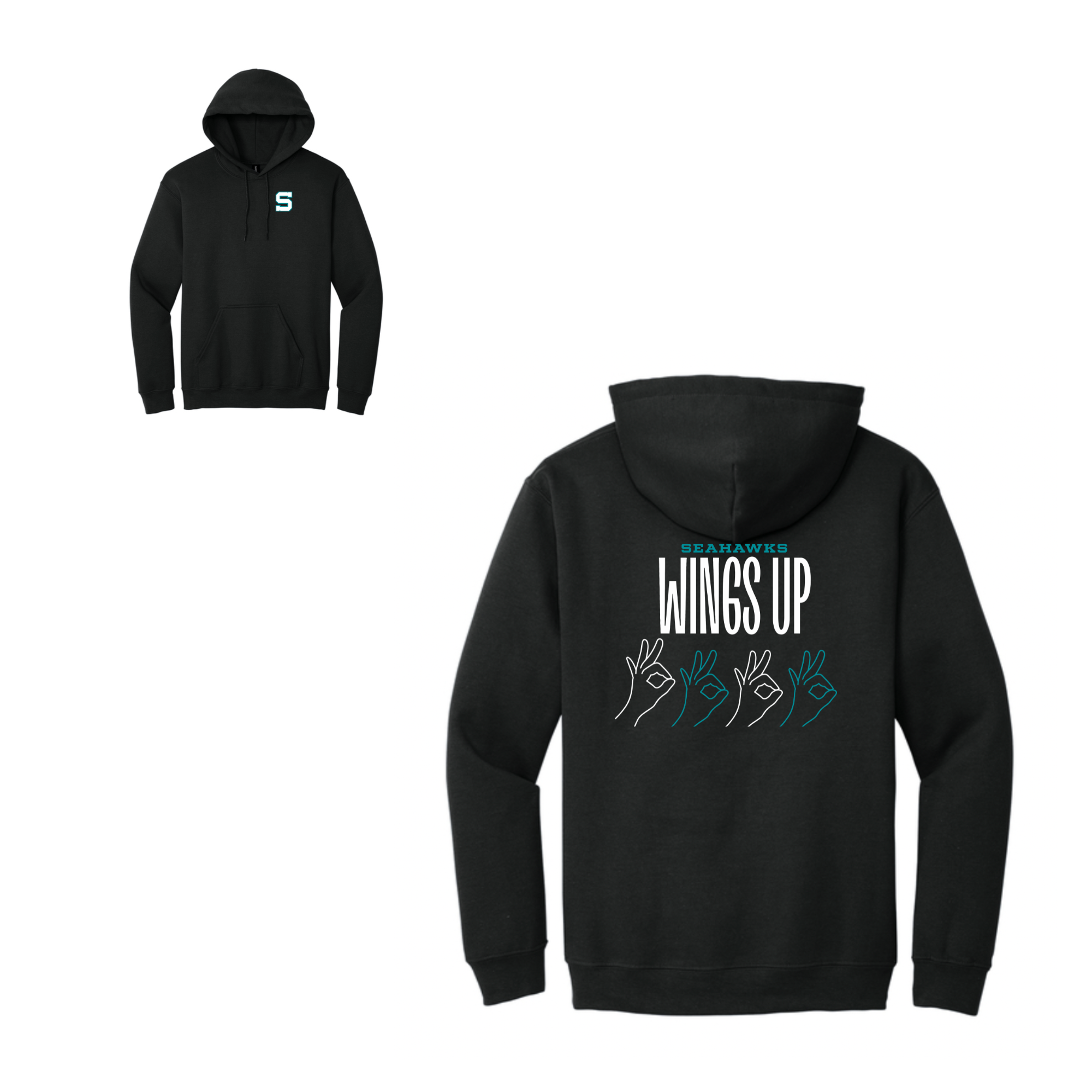 Wings Up Hoodie - Item 6