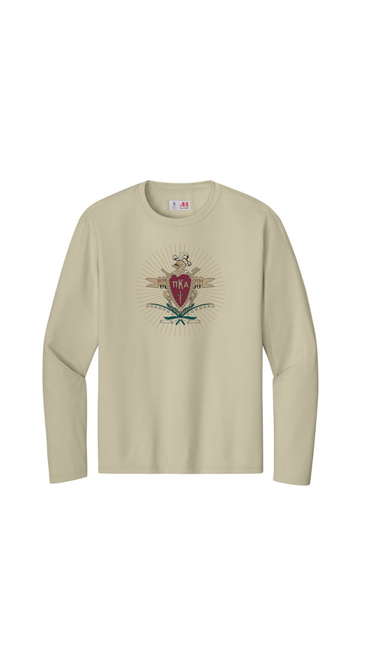 Dri Fit Long Sleeve Shield Logo