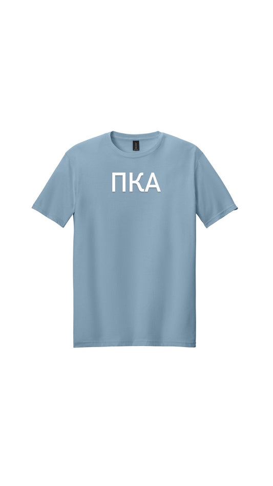 100% Cotton Tee White Logo