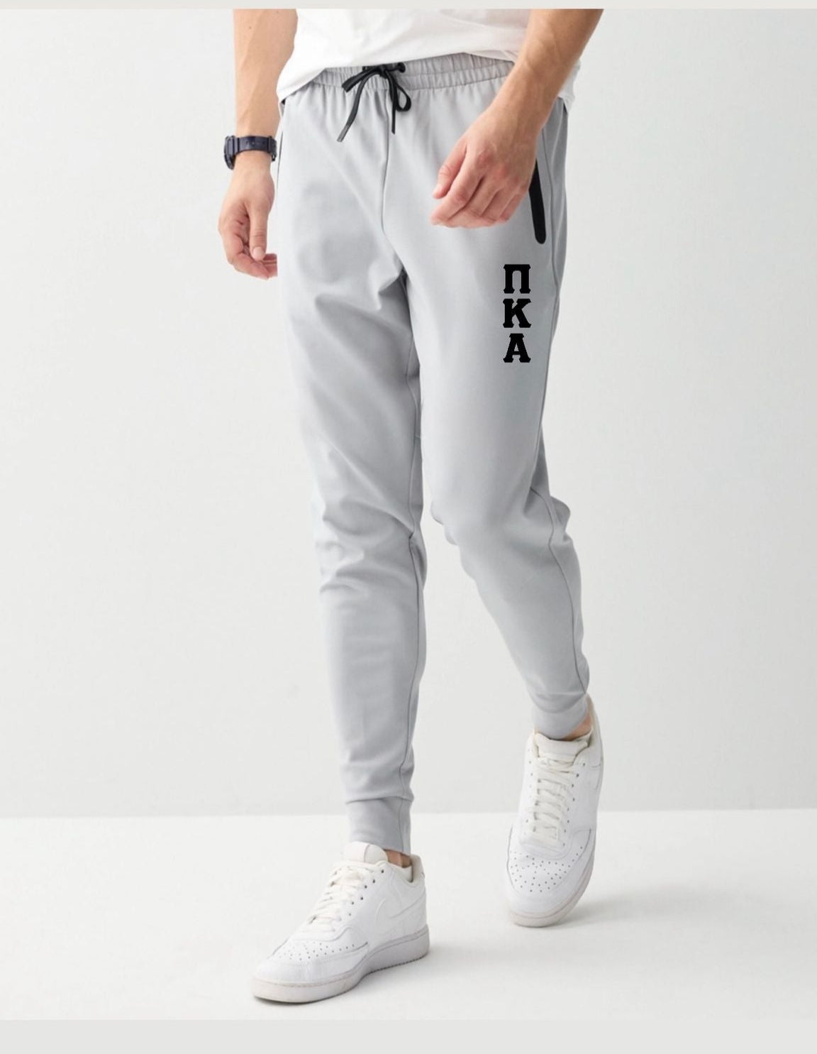 Jogger Pants Black Logo Only