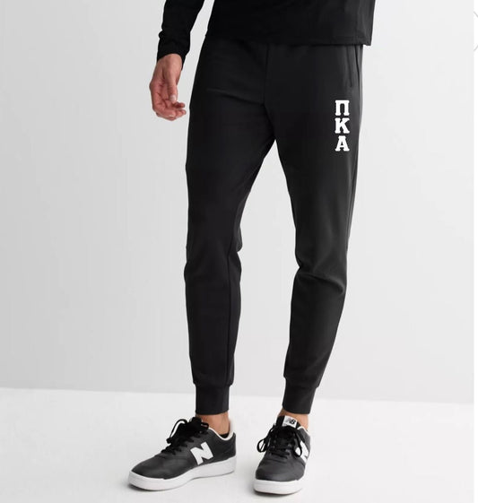 Joggers White Logo Only