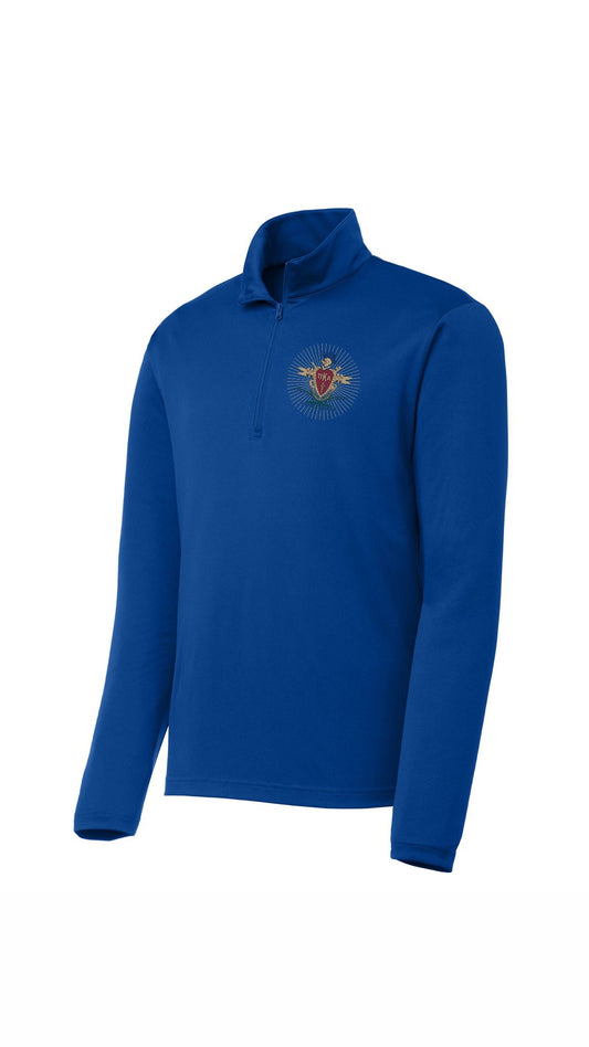 1/4-Zip Pullover Shield Logo