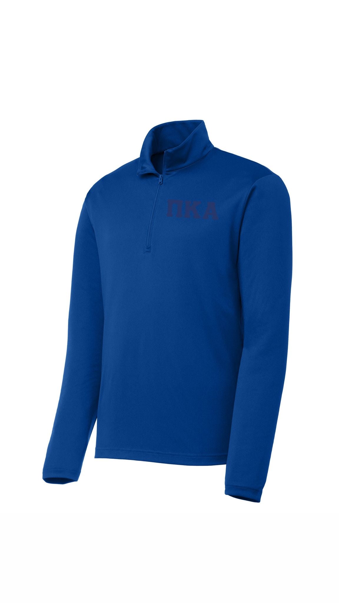 1/4-Zip Pullover Navy Logo