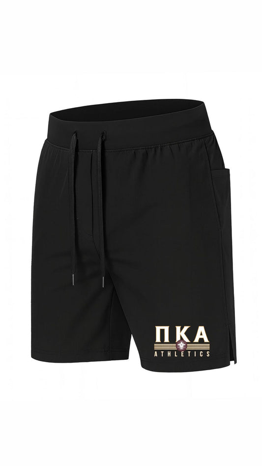 Black men's Short Choose your Logo